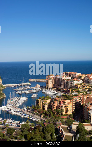 Yacht, Hafen, Fontvieille, Monaco, Monte Carlo Stockfoto