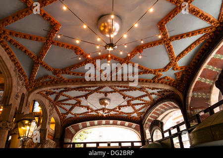 Palau de la Música Catalana, Lluís Domènech i Montaner, Barcelona, Katalonien, Spanien Stockfoto