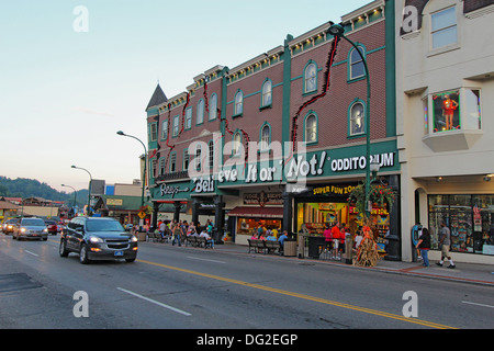 Ripleys glauben es oder nicht! Wenig in der Innenstadt von Gatlinburg, Tennessee Stockfoto