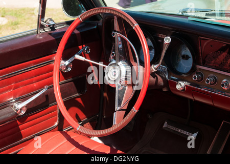 Taxi in voller Größe Auto Rambler Ambassador 990 Stockfoto