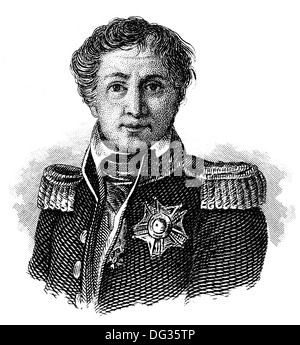 Laurent de Gouvion Saint-Cyr, 1. Marquis von Gouvion Saint-Cyr, 1764-1830, ein französischer Kommandant, Marschall von Frankreich Stockfoto