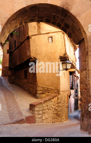 Albarracín, Teruel, Spanien Stockfoto