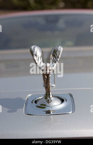 Flying Lady auf Rolls-Royce Ghost. Chris Evans Autosammlung beim Goodwood Festival of Speed 2013. Porträt Stockfoto