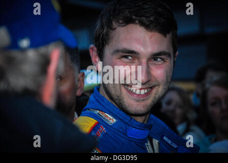 Andrew Jordon, 2013 britischer Tourenwagen-Champion. Brands Hatch Rennstrecke, UK. Stockfoto