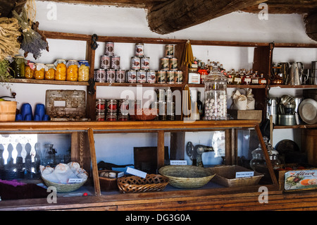 El Tiendita (Dorfladen), El Rancho De La Golondrinas, Los Pinos Road, Santa Fe, New Mexico Stockfoto