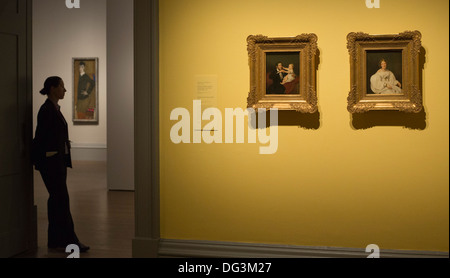 "Mit Blick auf die moderne: The Portrait in Wien 1900' - Ausstellung in der National Gallery, London, Presse-Preview, nur zur redaktionellen Nutzung Stockfoto