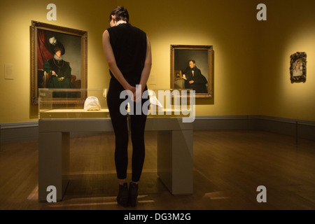 "Mit Blick auf die moderne: The Portrait in Wien 1900' - Ausstellung in der National Gallery, London, Presse-Preview, nur zur redaktionellen Nutzung Stockfoto