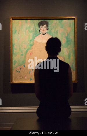 "Mit Blick auf die moderne: The Portrait in Wien 1900' - Ausstellung in der National Gallery, London, Presse-Preview, nur zur redaktionellen Nutzung Stockfoto