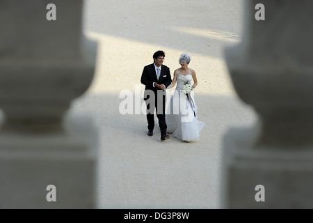 Herr italienische Hochzeit, Colorno, Parma, Italien Stockfoto