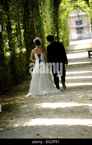 Herr italienische Hochzeit, Colorno, Parma, Italien Stockfoto