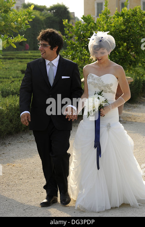 Herr italienische Hochzeit, Colorno, Parma, Italien Stockfoto