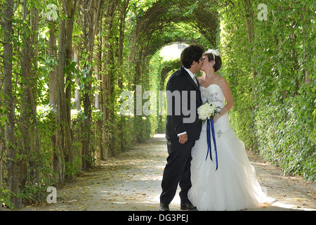 Herr italienische Hochzeit, Colorno, Parma, Italien Stockfoto