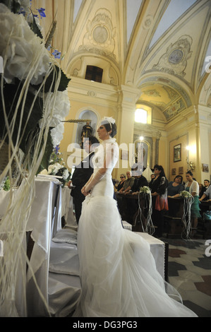 Herr italienische Hochzeit, Colorno, Parma, Italien Stockfoto