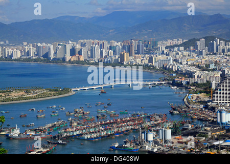 Sanya City, Insel Hainan, Guangdong, China, Asien Stockfoto