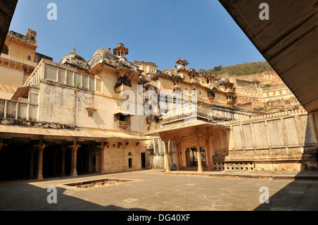 Bundi Palast, Rajasthan, Indien, Asien Stockfoto