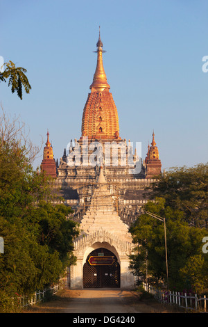 Ananda-Tempel, Bagan (Pagan), zentral-Myanmar, Myanmar (Burma), Asien Stockfoto