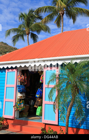 Handwerk lebendig Markt, Road Town, Tortola, British Virgin Islands, West Indies, Karibik, Mittelamerika Stockfoto