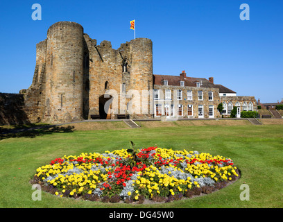 Tonbridge Castle, Tonbridge, Kent, England, Vereinigtes Königreich, Europa Stockfoto