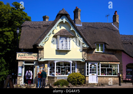 Teestube und Geschenkeladen, Shanklin, Isle Of Wight, England, Vereinigtes Königreich, Europa Stockfoto