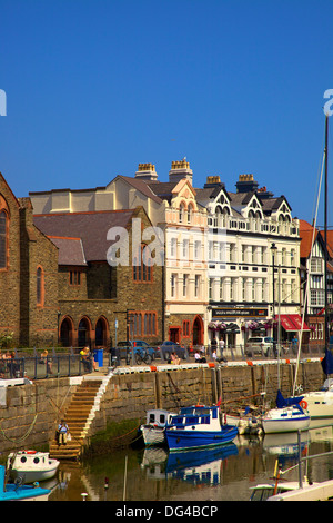 Douglas Marina und Waterfront, Douglas, Isle Of Man, Europa Stockfoto