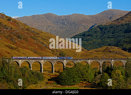 ScotRail Diesel Zug Lochaber Scotland UK Stockfoto