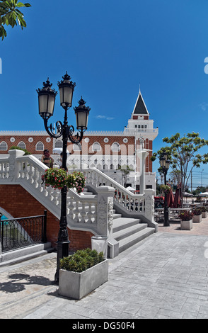 Venezianischen Stil Architektur an eine neu gestaltete Venedig Shopping-Mall, die entsprechend benannten The Venezia Hua Hin Thailand Asien Stockfoto