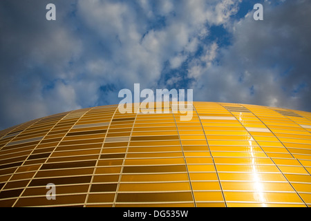 Nahaufnahme von Arena Statium, einem neu erbauten Fußballstadion für die Europameisterschaft 2012. Stockfoto