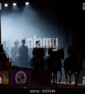 Birmingham, Vereinigtes Königreich. 13. Oktober 2013. Szenen aus dem großen Finale. (HOYS). National Exhibition Centre (NEC). Birmingham. VEREINIGTES KÖNIGREICH. Bildnachweis: Sport In Bilder/Alamy Live-Nachrichten Stockfoto