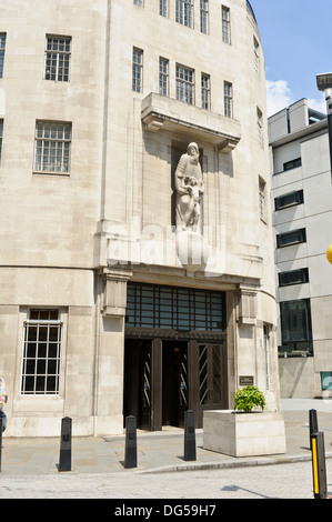 BBC - Broadcasting House, London, England, Vereinigtes Königreich. Stockfoto