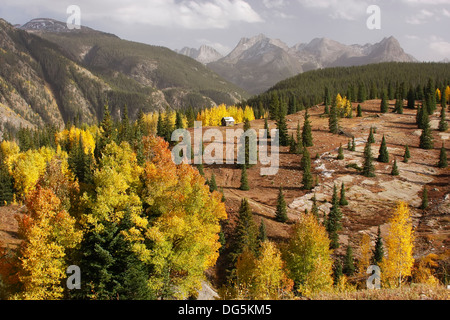 Molass pass, Rio Grande National Forest, Colorado, USA Stockfoto