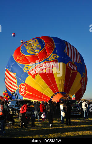 Die Albuquerque International Balloon Fiesta in Albuquerque, New Mexico, USA Stockfoto