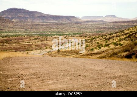 Landschaft in Namibia - Brandberg Mountains Stockfoto