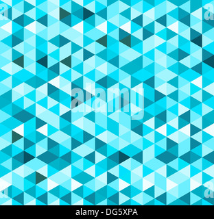 Blauen geometrischen Hintergrund Stockfoto