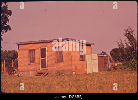 EIN SCHWARZES HAUS AUF HILTON HEAD ISLAND 546992 Stockfoto