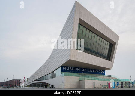 Museum of Liverpool, entworfen von Architekten 3XN Stockfoto