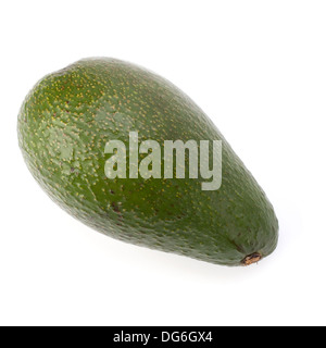 Avocado auf weißem Hintergrund Stockfoto