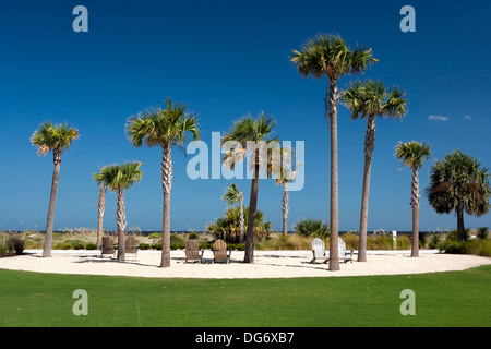 Großen Dünen Park - Jekyll Island, Georiga USA Stockfoto