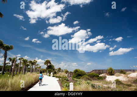 Großen Dünen Park - Jekyll Island, Georiga USA Stockfoto