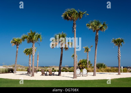 Großen Dünen Park - Jekyll Island, Georiga USA Stockfoto