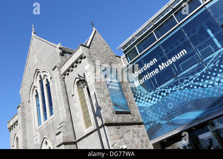 Aberdeen Maritime Museum in Aberdeen, Schottland, Vereinigtes Königreich Stockfoto