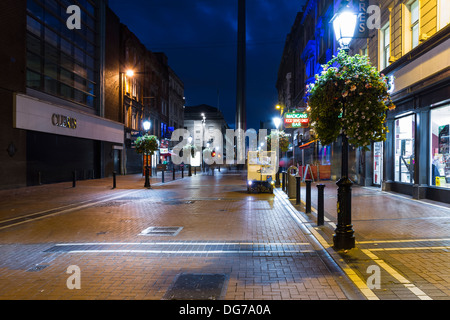 Talbot Street in Dublin, Irland Stockfoto