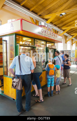 Kassa Muzeum MHD das Transport Museum Prag Tschechische Republik Europa Stockfoto