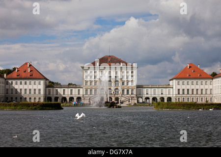 Nymphenburg Palast und Park in München, Bayern, Deutschland Stockfoto