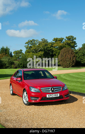 2013 Mercedes Benz C350 CDi AMG Stockfoto