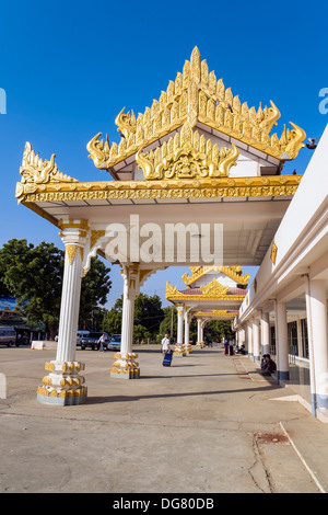 Nyaung U Flughafen Mandalay-Division, Myanmar, Asien Stockfoto