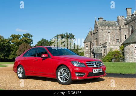 2013 Mercedes Benz C350 CDi AMG Stockfoto