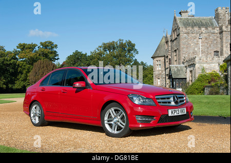 2013 Mercedes Benz C350 CDi AMG Stockfoto