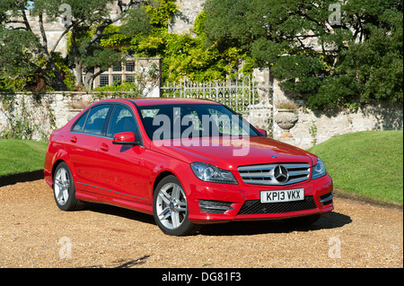 2013 Mercedes Benz C350 CDi AMG Stockfoto