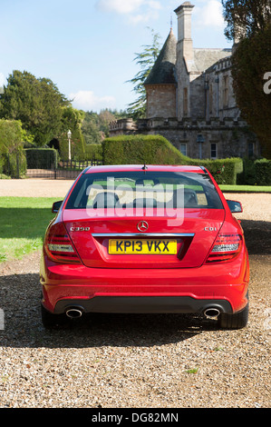 2013 Mercedes Benz C350 CDi AMG Stockfoto