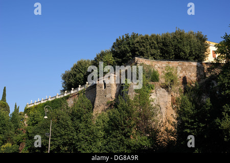 Italien, Rom, Rupe Tarpea, Tarpeian Rock Stockfoto